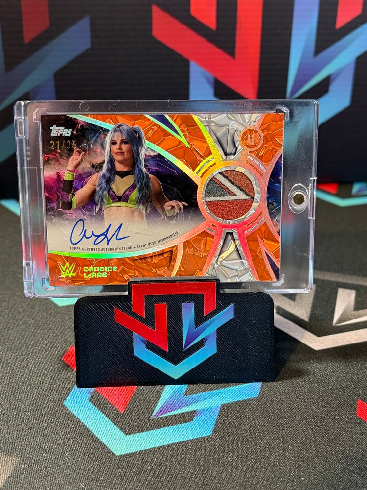 Candice Lerae Universe Auto/Relic /25 image 1